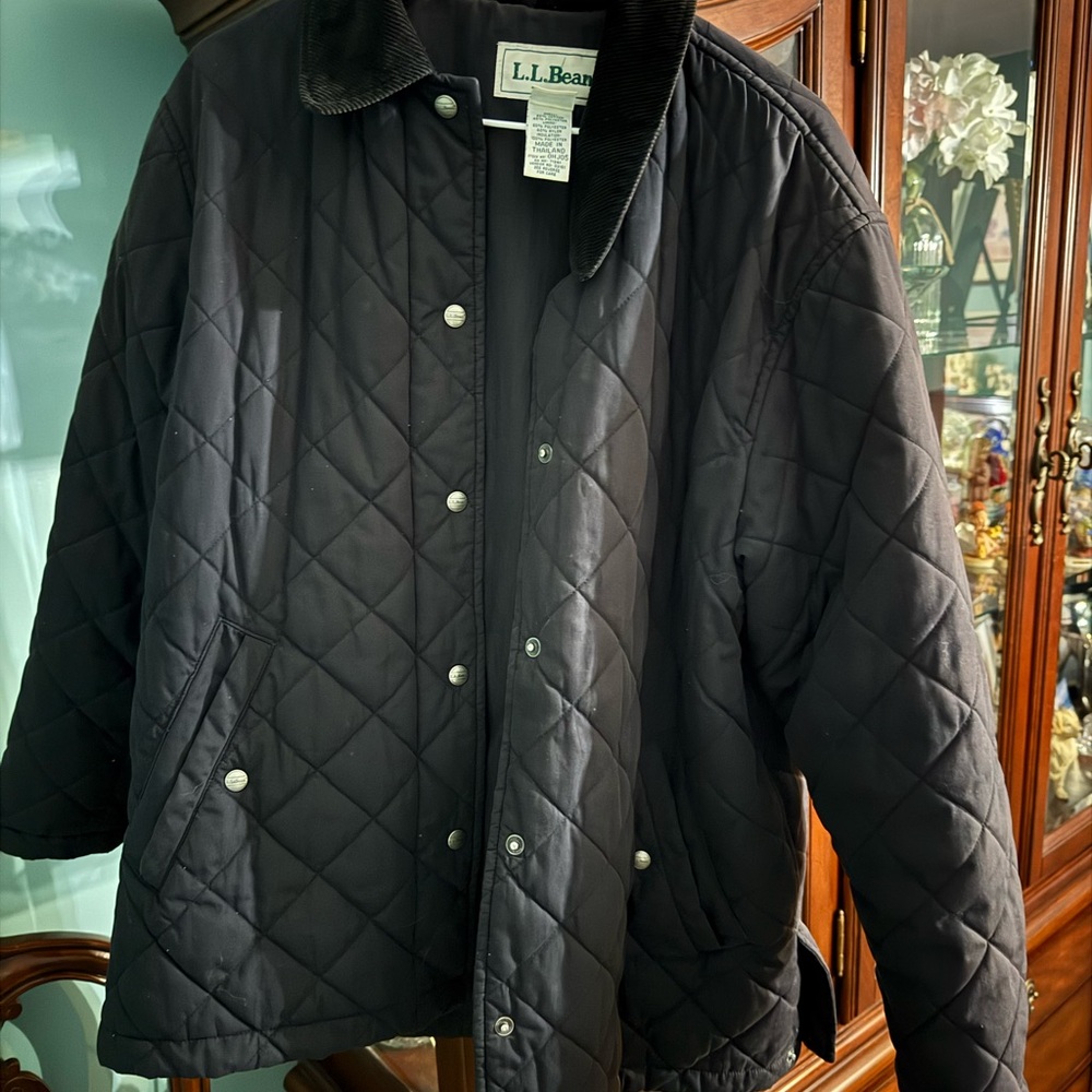 L.L. Bean Women's Gray Corduroy Jacket